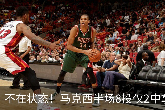 不在状态！马克西半场8投仅2中拿6分2助 正负值-12
