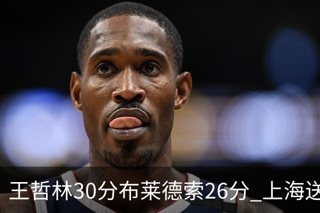 王哲林30分布莱德索26分 上海送宁波12连败